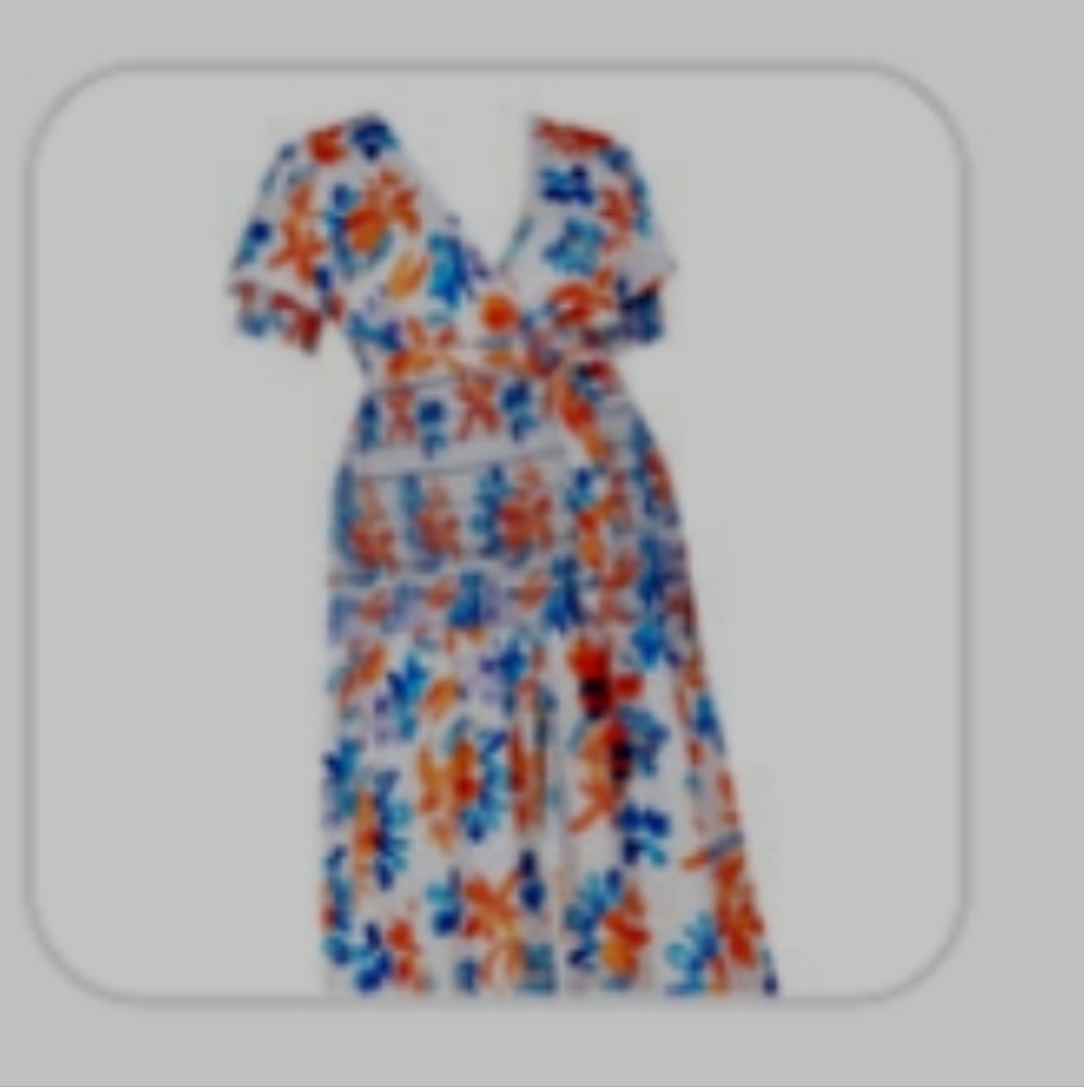 Love Queen Peace Print Maxi Dress